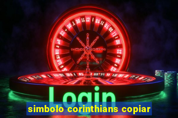 simbolo corinthians copiar